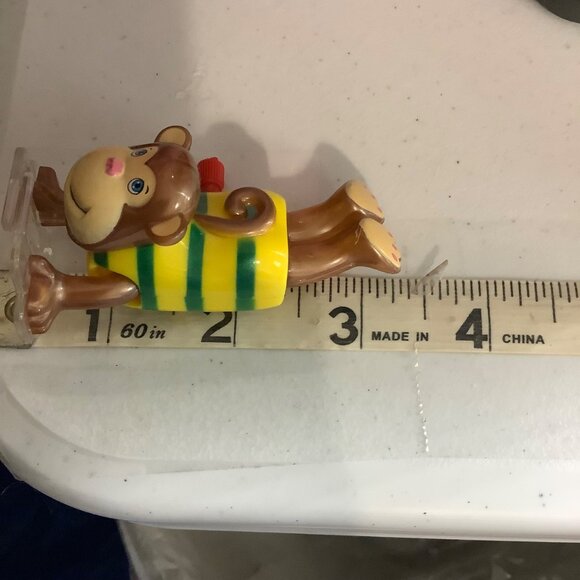 Vtg Hand Stand Hand Walking Monkey Walker Wind-Up Chimpanzee Figure Toy 3" WORKS - Picture 7 of 7